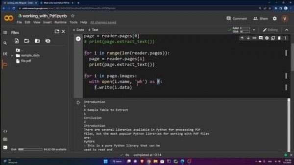 Extract text, links, images, tables from Pdf with Python | PyMuPDF, PyPdf, PdfPlumber tutorial
