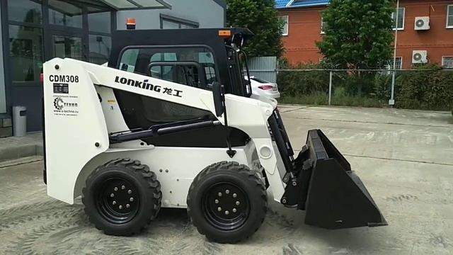 Мини-погрузчик Lonking CDM308 смотреть онлайн