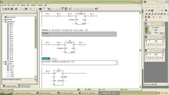 Tutorial of siemens Step-7 PLC programming using simatic manager смотреть онлайн