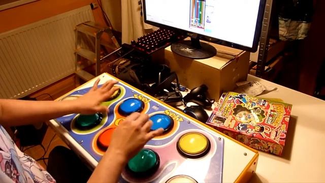 Pop'n Music Be-mouse with arcade style controller - 雫 смотреть онлайн