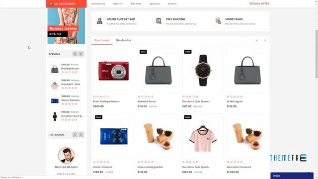 Siteshop 3.0.X Opencart MultiPurpose Responsive Theme Bud Myles смотреть онлайн