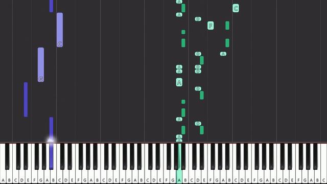 Fluxxwave - Clovis Reyes - Piano Tutorial - Sheet Music & MIDI смотреть онлайн
