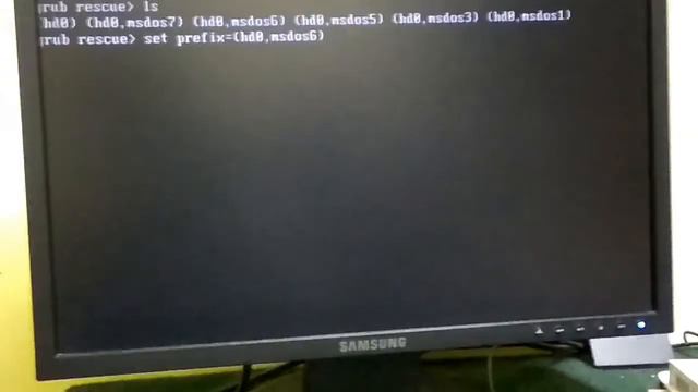 Getting out of grub rescue mode смотреть онлайн