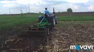 Минитрактор дв 244 ант дисковая борона супер