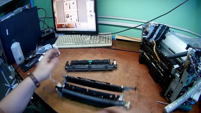 Canon MF4410 разборка, замена термопленки смотреть онлайн