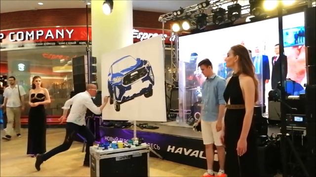 Арт Шоу. Презентация Haval F7. #havalf7 #haval #презентация #артшоу #перформанс смотреть онлайн