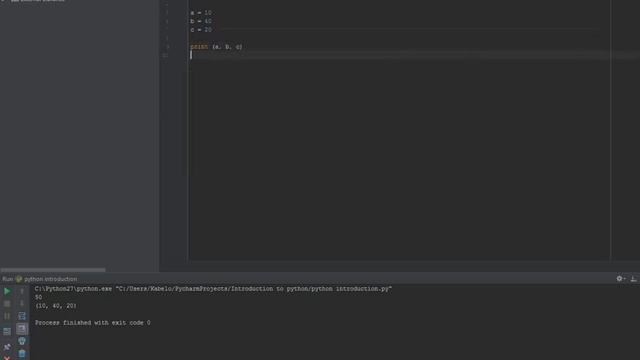 Python Introduction variables in python смотреть онлайн