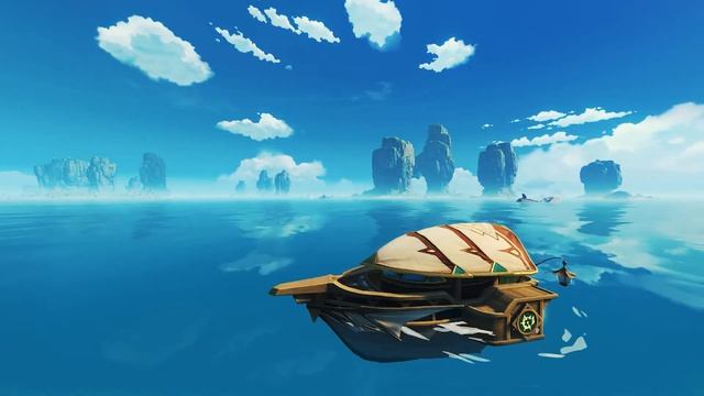 Genshin Impact - Calm & Relaxing Music (Golden Apple Archipelago) смотреть онлайн