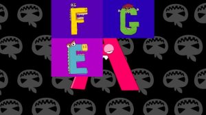 Backwards Alphabet ' Monster CBA Song 2' : Tebahpla l  Halloween ABC l ZooZooSong for kids!