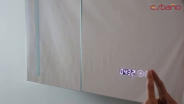 Зеркальный шкаф ESBANO ES 2408 смотреть онлайн