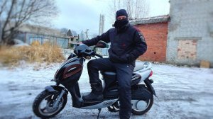 ЗИМОЙ КУПИЛ МОПЕД ДЛЯ ДОСТАВКИ | В снег на скутере | СПБ