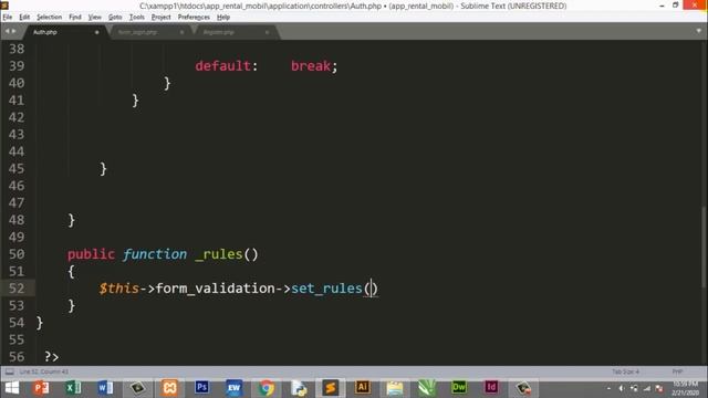 Tutorial Aplikasi Rental Mobil dengan Codeigniter 14 Login dan Logout смотреть онлайн