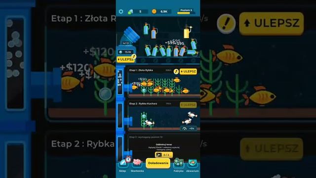 Idle fish aquarium- next idle game смотреть онлайн