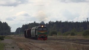Запуск дизеля тепловоза М62 / Diesel locomotive M62 engine start up