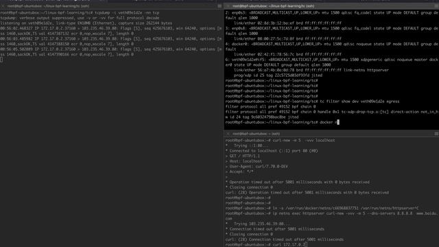 tc xdp bpf docker demo - drop ALL TCP смотреть онлайн