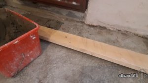 Ремонт пола - обустройство пола по лагам + настил ДСП шпунтованной плиты quickdeck (Квик Дек)