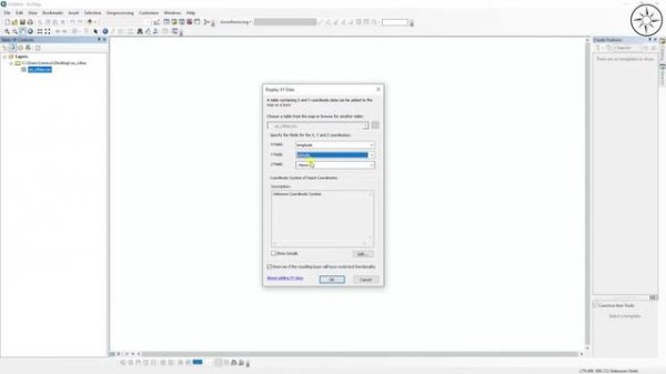 Importing Excel coordinates into ArcGIS Desktop