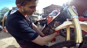 Регулировка клапанов на питбайке KAYO 140cc