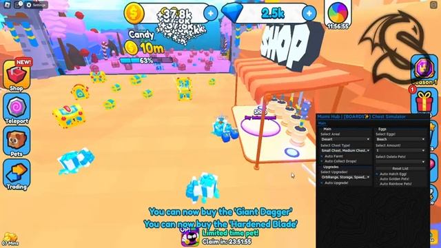 [BOARDS✨] Chest Simulator Script Hack - Auto Farm / Auto Upgrade / Auto Hatch & More *PASTEBIN 2023 смотреть онлайн