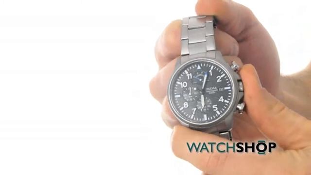 Pulsar Men's Chronograph Watch (PS6049X1) смотреть онлайн