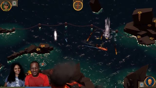 We Battle AT Sea | Cutthroat Gunboat | Fast-Paced Ship Battle | Local Multiplayer 2 Player смотреть онлайн