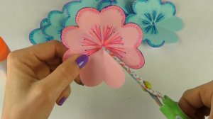 DIY 3Д ОТКРЫТКА из бумаги | ПОДАРОК МАМЕ | Подарки из бумаги своими руками