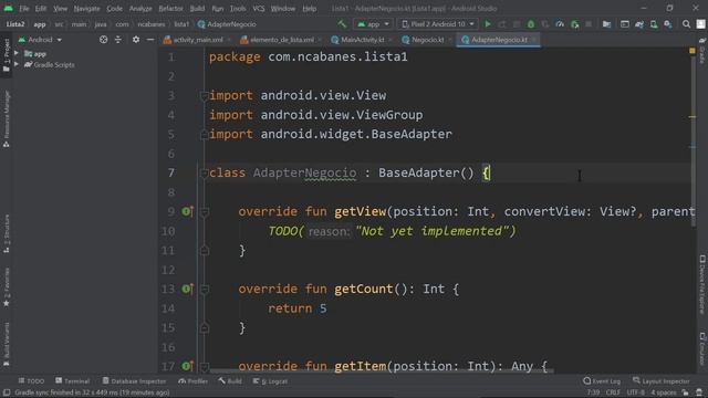 Intro a Android + Kotlin 020 - ListView + datos complejos смотреть онлайн