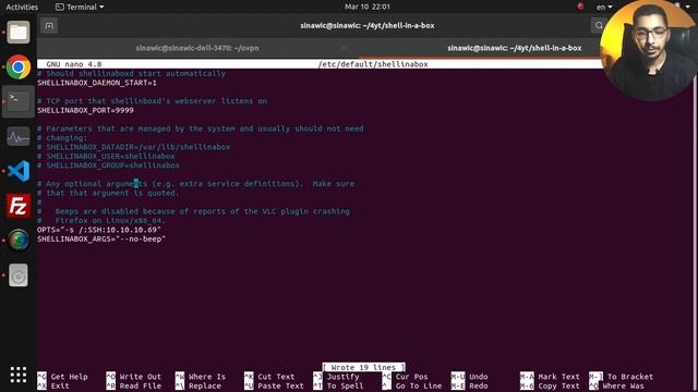 shell in a box remote shell access linux in 5 mins | part 2 смотреть онлайн