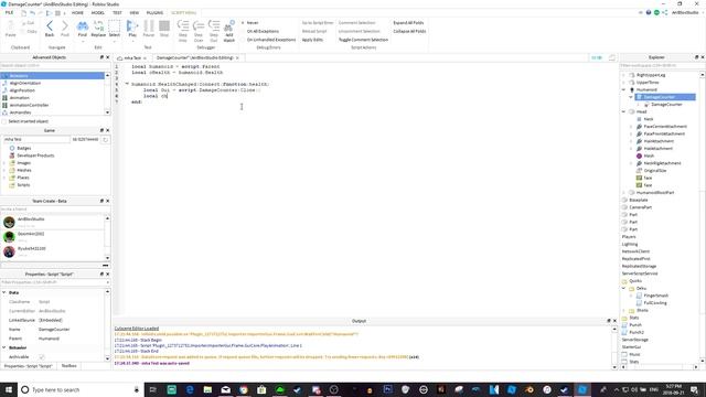 Roblox Studio :: How To Make A Simple Damage Counter NPC смотреть онлайн