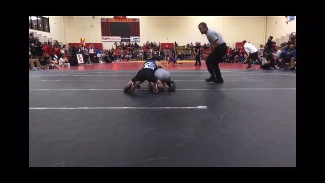 Gabriel Howard Briar Cliff University (TPWC) vs Kyle Smart 133lbs -Luther Hill college invitational смотреть онлайн