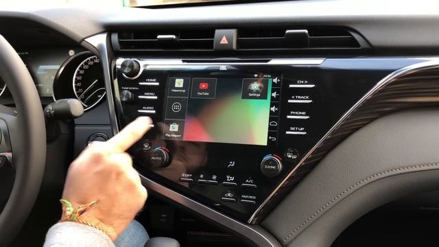 Camry V70 - дополнительные мультимедиа возможности смотреть онлайн