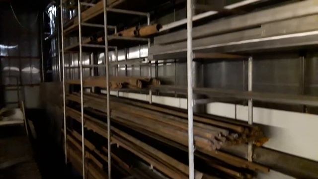 Стеллаж для хранения металла в мастерской. (для профиля и проката) смотреть онлайн