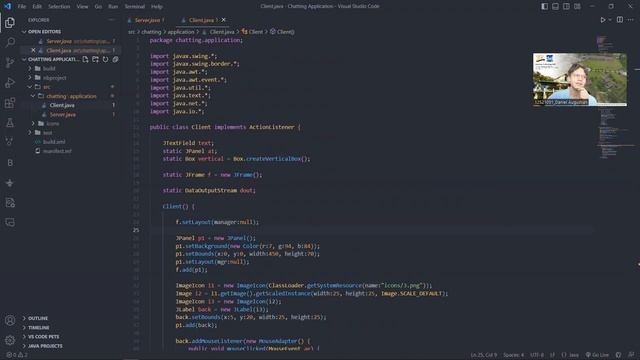 Implementasi Aplikasi Chatting Client-Server menggunakan Java смотреть онлайн