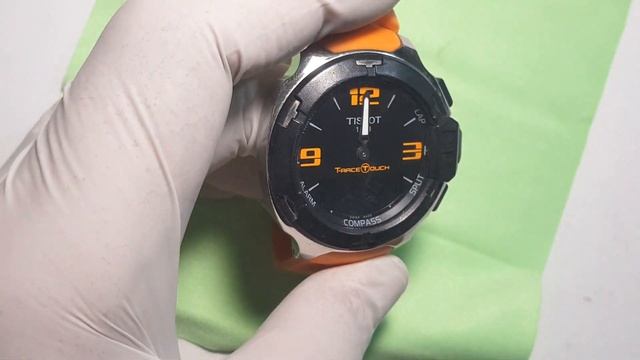 TISSOT T RACE TOUCH Battery  Replacement