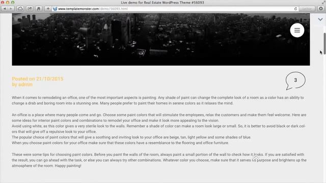 REAL ESTATE - WordPress Theme 2016 (Layout Overview) смотреть онлайн