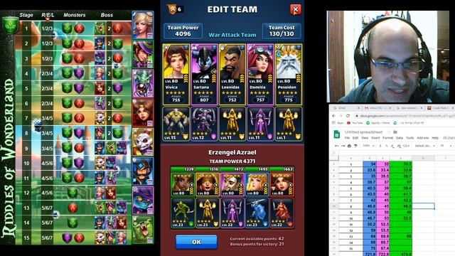 Riddles of Wonderland 2.0 push, War hits , titan hits and Review on new heroes, Empires and puzzles смотреть онлайн