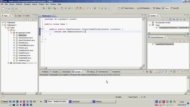 JAVA Programmieren - Snake - Teil 1 смотреть онлайн