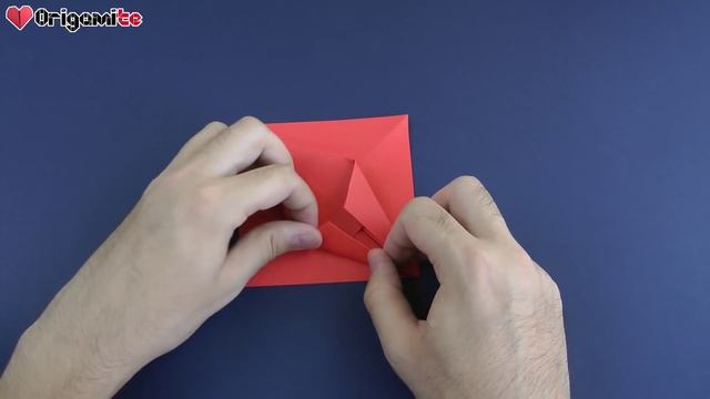 DIY: Paper Origami Beating Heart ❤️ Video Tutorial смотреть онлайн