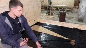 Проливной пол в бане-бочке: как делает Cooperwood.ru