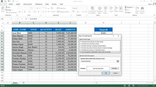 How to Create Search Box in Microsoft Excel | Search Box in Excel смотреть онлайн