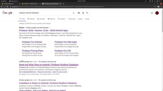 Android Studio Firebase Database Kullanımı! Android Studio Firebase Veri Yükleme ve Veri Çekme смотреть онлайн