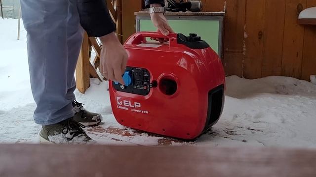 Генератор ELP LH2000i 2kw зимний запуск смотреть онлайн