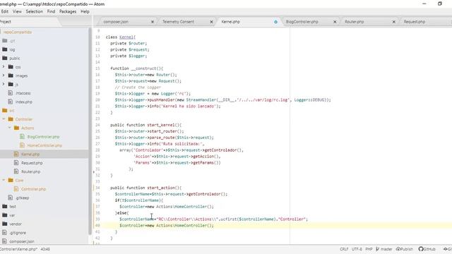 Blog desde 0 sin WordPress - 09 - Lanzar acción смотреть онлайн