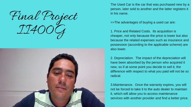 FINAL PROJECT II400G (MARCO ANTONIO MENDEZ ARANDA) смотреть онлайн