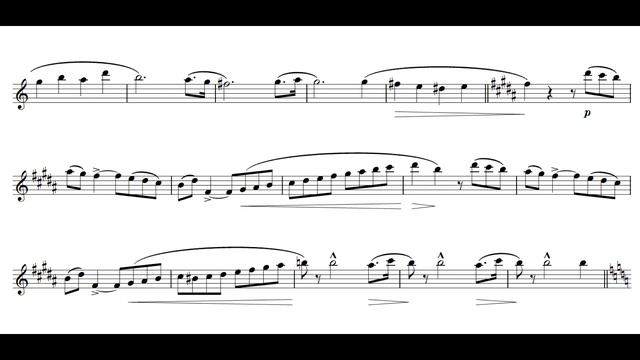 Concone 25 No.10 - Solo Eb Clarinet смотреть онлайн