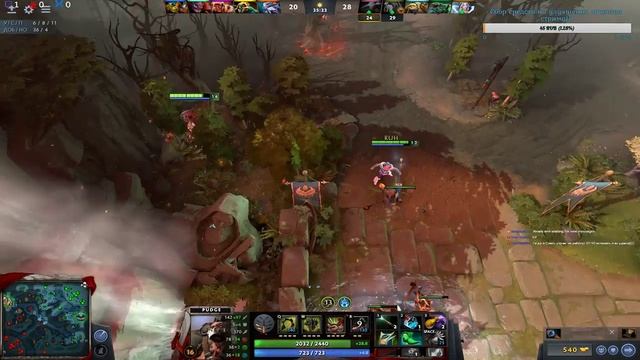Ночные посиденьки в Dota 2! Гробим свой пукан! смотреть онлайн