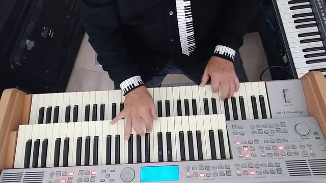 Medley Judío Hava nagila shalom aleije SAMY CHAVARRÍA ORGANO RINGWAY RS 400 смотреть онлайн