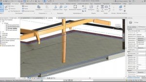 Как сделать крышу в Autodesk Revit. Часть III.I - Разбираемся какой категорией делаем стойку