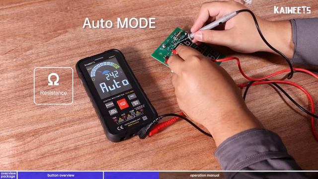 Introducing Kaiweets Smart Multimeter KM601 ? смотреть онлайн