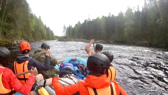 Сплав р.Шуя июнь 2017г. смотреть онлайн